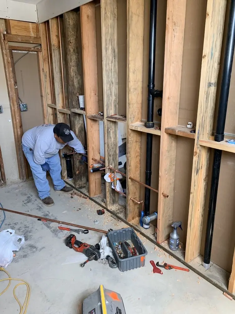 Commercial rough-in plumbing for Gas Line Repair in Jessies Brook